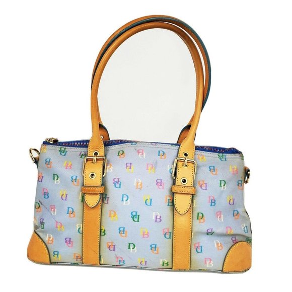 Dooney & Bourke Handbags - Dooney and Bourke Domed Satchel Periwinkle Bag